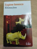 Rhinocéros de Eugène Ionesco  en bon état, Boeken, Ophalen of Verzenden, Gelezen
