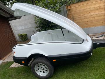 Aerodynamische remork Shaddo, ideaal voor op vakantie, Enlèvement, Comme neuf