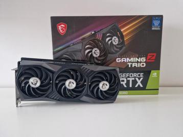 Nvidia Geforce RTX 3080 GamingZ Trio 10 GB, Computers en Software, Videokaarten, Ophalen of Verzenden, Zo goed als nieuw, Nvidia