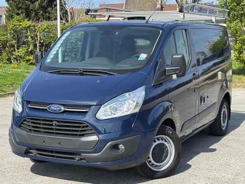 Ford Transit Custom 2.2TDCi L1H1 Faible Km 1Main Airco Capt, Auto's, Bestelwagens en Lichte vracht, Bedrijf, Te koop, ABS, Airbags