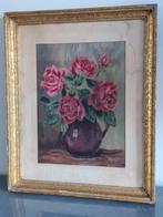 Prachtige pasteltekening in kader, Antiek en Kunst, Ophalen of Verzenden