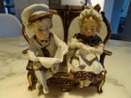 Couple en porcelaine 1900, Antiquités & Art, Enlèvement ou Envoi