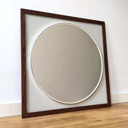 60S HENDRICKX SPIEGEL • BELFORM, Huis en Inrichting, Woonaccessoires | Spiegels, Gebruikt, 50 tot 75 cm, Minder dan 100 cm, Vierkant