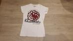 Targaryen T-Shirt - Small Voor Dames, Kleding | Dames, Gildan, Wit, Zo goed als nieuw, Maat 36 (S)