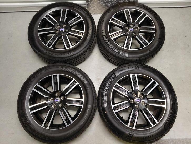 Originele 18 inch velgen met zomerbanden Volvo XC60, Auto diversen, Overige Auto diversen, Ophalen