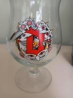 4 duvel glazen patrick croes,nina van dewegie,666, Verzamelen, Biermerken, Ophalen of Verzenden, Duvel