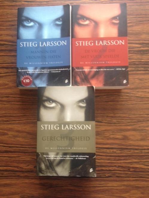 Stieg Larsson De Millennium-Trilogie, Livres, Thrillers, Utilisé, Scandinavie, Enlèvement ou Envoi