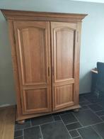 Vestiaire kast eik, Huis en Inrichting, Kasten | Kleerkasten, Ophalen, Gebruikt, 100 tot 150 cm, Eikenhout