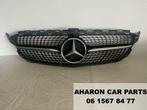 W205 facelift AMG Diamond Grill C klasse Zwart Mercedes 4568, Gebruikt, Ophalen of Verzenden