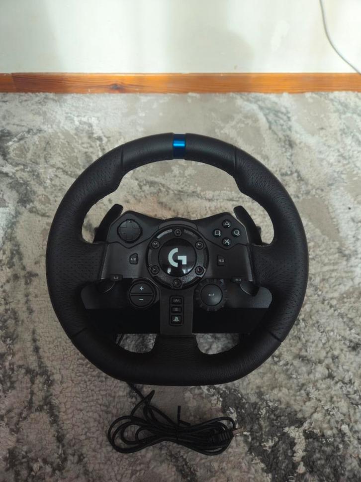 Logitech G923, Games en Spelcomputers, Spelcomputers | Sony Consoles | Accessoires, Nieuw, PlayStation 4, PlayStation 5, Stuur of Pedalen