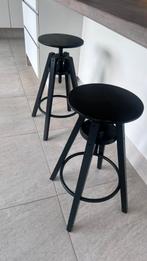 Krukken zwart ikea 4 stuks, Huis en Inrichting, Barkrukken, Ophalen