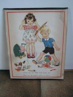 Retro prenten tussen glas, Ophalen of Verzenden, Huis en Inrichting