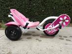 Triker met luchtbanden  (witte-roze), Kinderen en Baby's, Speelgoed | Buiten | Skelters, Ophalen, Gebruikt, Overige merken