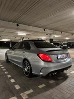 C220 mercedes classe c 2017 full option !!, Auto's, Euro 6, Blauw, Leder, Elektrisch