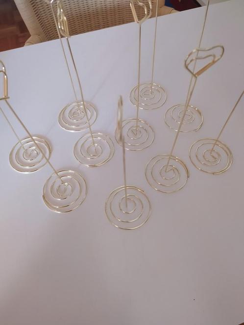 Goudkleurige tafelversiering, Hobby en Vrije tijd, Taarten en Cupcakes maken, Zo goed als nieuw, Versiering, Ophalen of Verzenden
