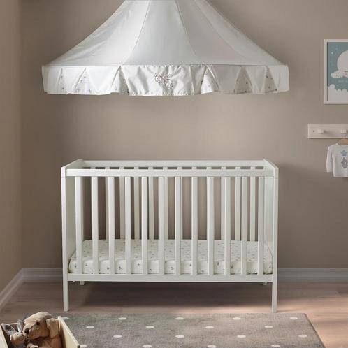 IKEA SUNDVIK lit blanc 60x120 cm, Kinderen en Baby's, Babywiegjes en Ledikanten, Gebruikt, Ledikant, Ophalen