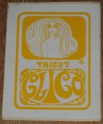 Vintage sticker Tricot Clico retro autocollant, Ophalen of Verzenden, Merk, Zo goed als nieuw