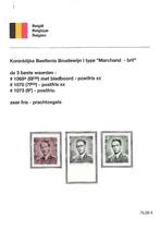 Verres Boudewijn 6F50, 7F50 et 9F **, Sans timbre, Neuf, Enlèvement ou Envoi, Non oblitéré