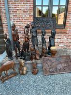 Afrikaanse beelden, Antiek en Kunst, Kunst | Beelden en Houtsnijwerken, Ophalen