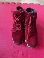 Gabor rood suede maat 44 (9.5), Ophalen, Zo goed als nieuw, Rood