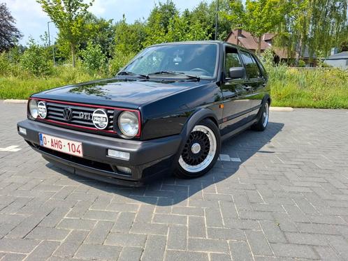 VW Golf MK2 GTI '91 8V, Auto's, Volkswagen, Particulier, Golf, Centrale vergrendeling, Benzine, 5 deurs, Handgeschakeld, Zwart
