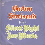 Barbra Streisand - Silent night, Single, Comme neuf, Pop, 7 pouces