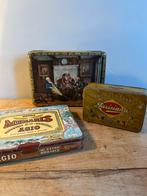 Lots de boîtes à cigares en métal, Enlèvement, Utilisé, Boite à tabac ou Emballage