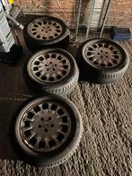 W211 velgen met winterbanden 225/55/16H Michelin 4x banden, Ophalen, 16 inch, Winterbanden, Band(en)