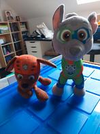 2 knuffels Paw Patrol, Ophalen of Verzenden, Zo goed als nieuw, Hond