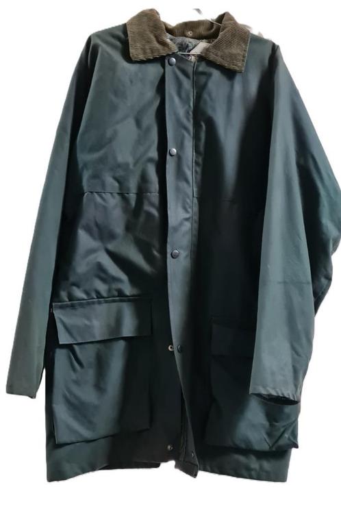 Waxed coat Countrywear - gewatteerde binnenkant, Kleding | Heren, Jassen | Zomer, Gedragen, Maat 56/58 (XL), Grijs, Ophalen of Verzenden