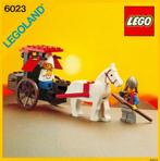 LEGO Castle Lion Knights Kasteel 6023 Maiden's cart TOPSTAAT, Ophalen of Verzenden, Zo goed als nieuw, Complete set, Lego