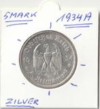 DUITSLAND 5 MARK 1934 A, Postzegels en Munten, Ophalen of Verzenden, Duitsland, Zilver