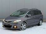 ✅Mazda 5 1.8i. 1st eig/Airco/Navi/ 7 zits. Top staat, Auto's, Zwart, Start-stop-systeem, Beige, Bedrijf