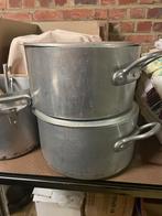 Aluminium kookpotten 4stuks, Huis en Inrichting, Ophalen, Gebruikt, Aluminium