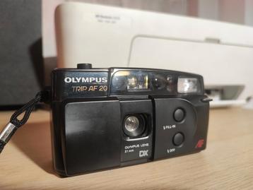 OLYMPUS TRIP AF 20 Point And Shoot 35mm Film Camera 