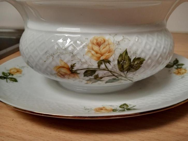 VINTAGE sauskommetje  BAVARIA  genummerd  Seltmann Weiden, Antiek en Kunst, Antiek | Servies los, Ophalen of Verzenden