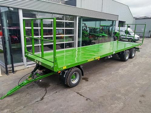 Pronar T028KM, 24ton MTM, 10/11m platte wagen, strowagen., Zakelijke goederen, Landbouw | Aardappelen, Groenten, Fruit en Vlees