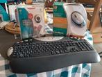 Setje Logitech toetsenbord, webcam en Muis., Computers en Software, Toetsenborden, Ophalen, Toetsenbord en muis-set, Logitech