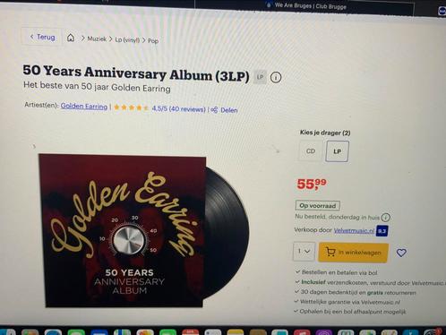 GOLDEN EARRING, CD & DVD, Vinyles | Rock, Enlèvement ou Envoi