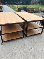 Eikenhouten tafeldisplay, toonbank, winkelplank, Huis en Inrichting, Ophalen