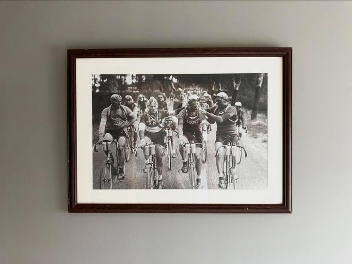 Ingekaderde foto Tour de France 1927, Sport en Fitness, Wielrennen, Overige typen, Ophalen