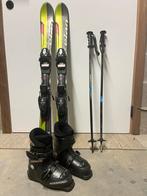 Elan Skies 110 cm met botten en stokken, Sport en Fitness, Skiën en Langlaufen, Ophalen, Zo goed als nieuw, Stokken