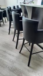 6 barkrukken en 18 zetels en 7 tafels horeca, 5 krukken of meer, Met voetsteun, Hout, Ophalen of Verzenden