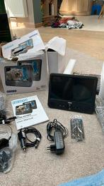Draagbare dvd-speler met twee schermen, Audio, Tv en Foto, DVD spelers, Draagbaar, Zo goed als nieuw, Ophalen, Overige merken