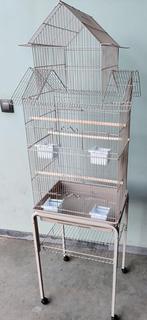Papegaaienkooi - Princess Deluxe, Dieren en Toebehoren, Vogels | Hokken en Kooien, Ophalen of Verzenden, Nieuw, Metaal, Vogelkooi