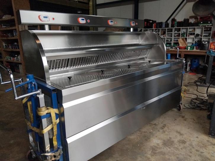 Perfecta professionele 4-pans frituurlijn, Elektronische apparatuur, Frituurpannen, Ophalen