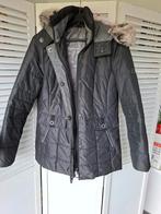 Winterjas gewatteerd met afneembare kap Barbara Lebek, Maat 38/40 (M), Zwart, Nieuw, Ophalen of Verzenden