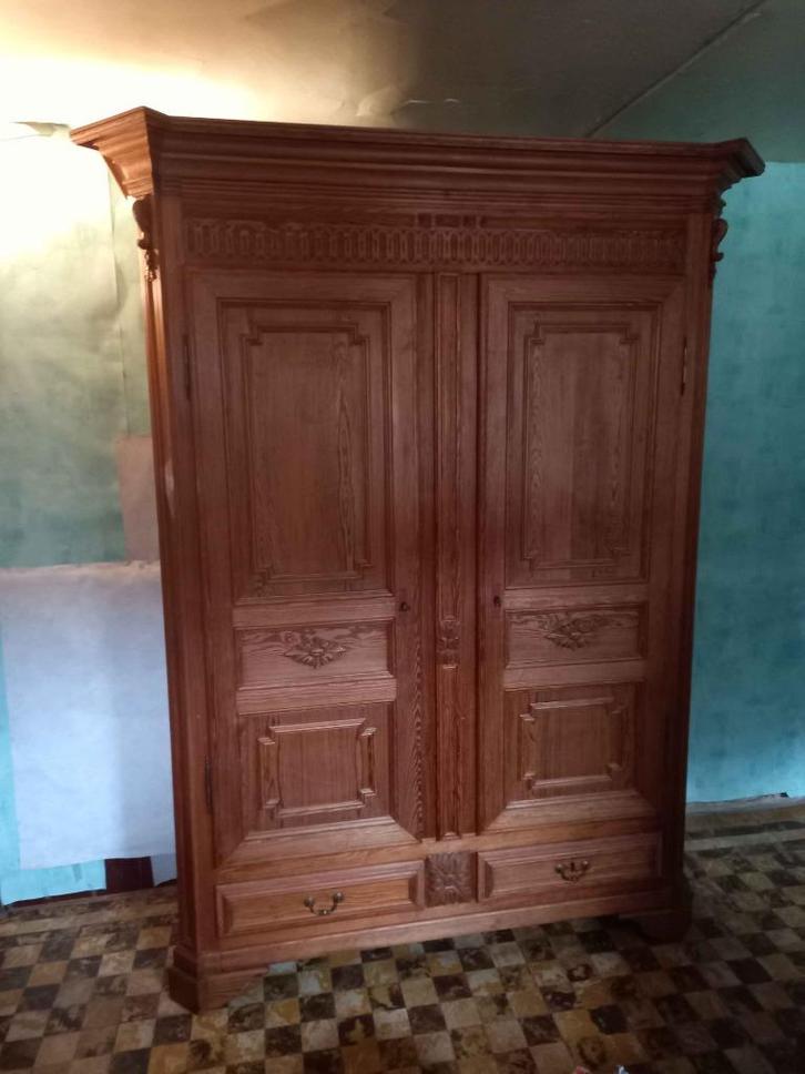Armoire/penderie en pitchpin, Huis en Inrichting, Kasten | Overige, Ophalen