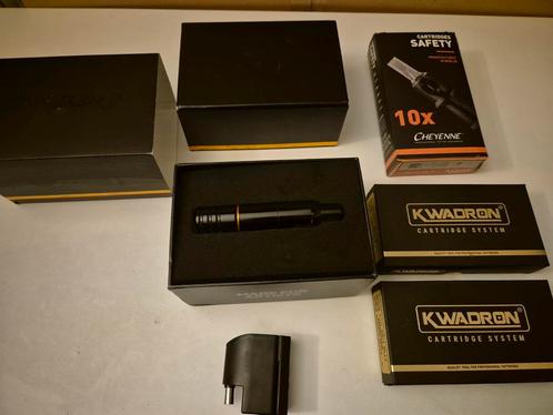 Tattoo set Cheyenne Hawk Pen + wireless power supply,.., Diversen, Overige Diversen, Zo goed als nieuw, Ophalen of Verzenden