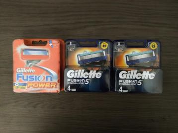 Gillette fusion 5 proglide scheermesjes, Verzenden, Nieuw, Gehele gezicht, Overige typen